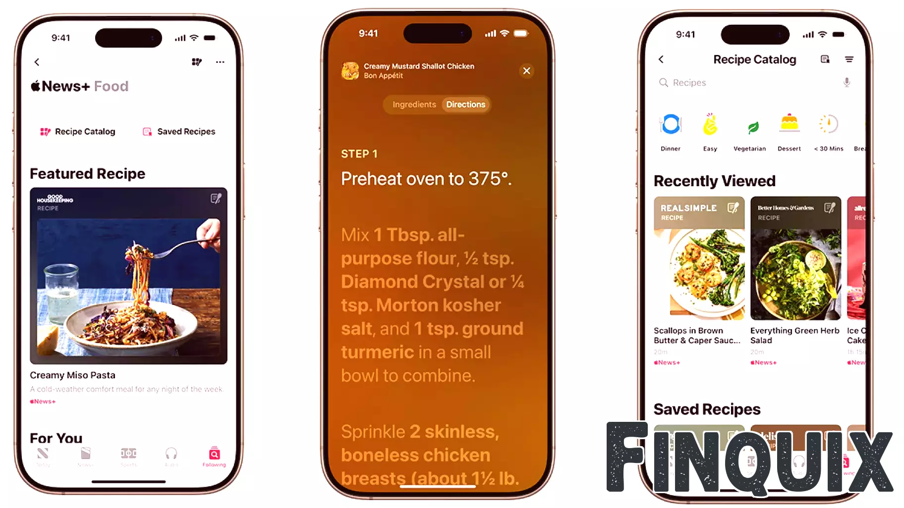 Apple Expands Its Horizons with New Recipe and Food Section